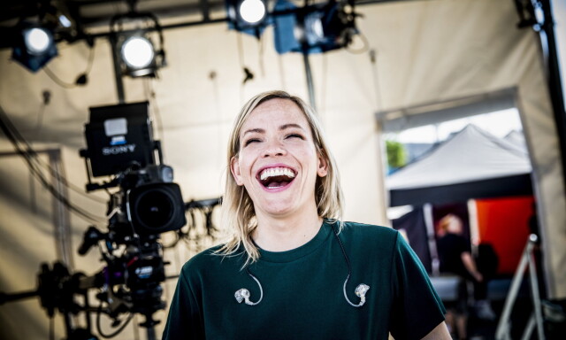 Carina Olset er gravid